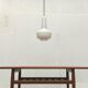 Mid-century glass pendant light Kreta by Jacob E. Bang for Fog & Mørup and Holmegaard, 1960s.