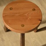 Low Elm / Chestnut Stool