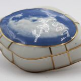 Old limoges porcelain jewelry box