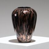 Murano Aventurine Glass Vase, 1960s