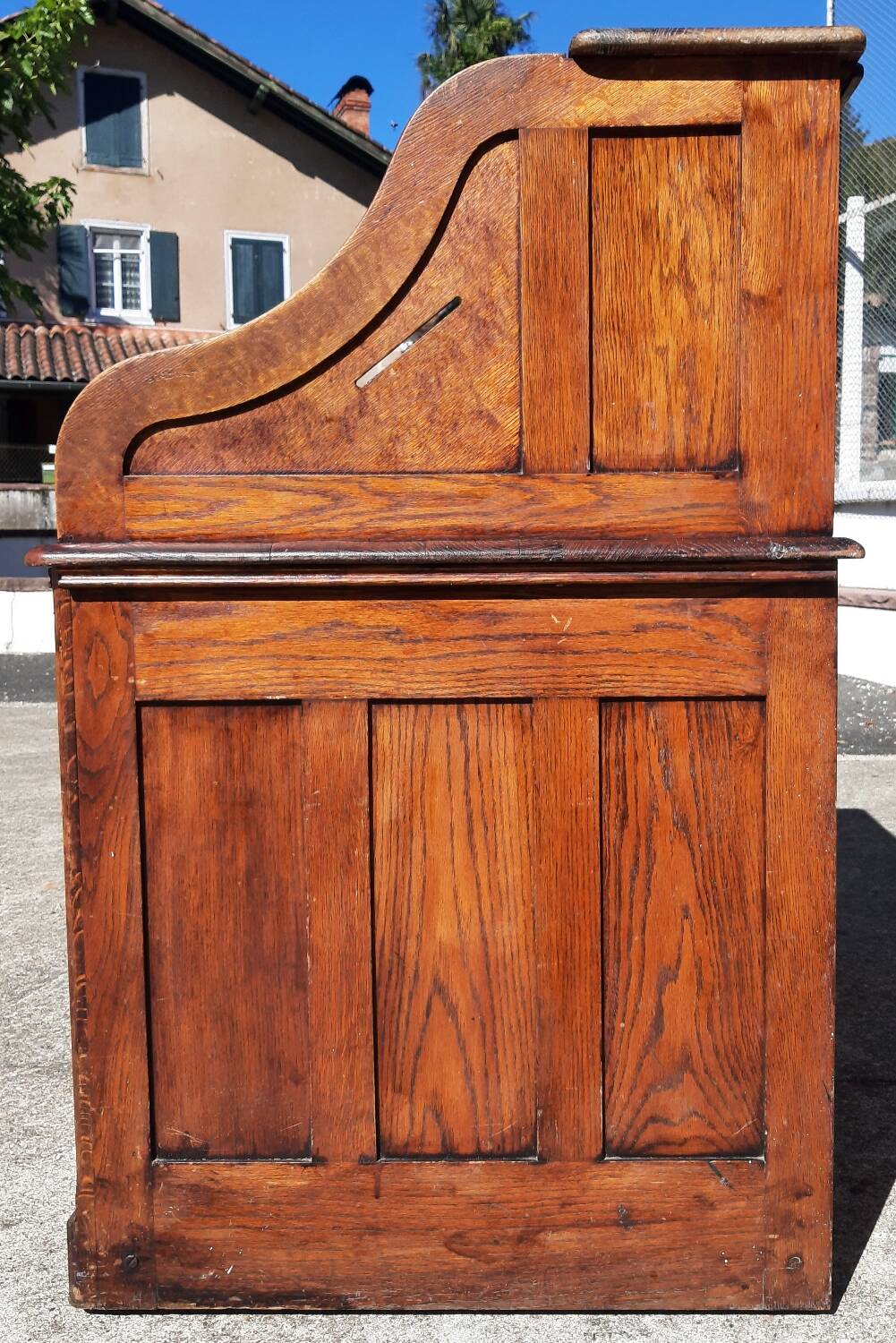 American "Roll Top" desk in oak.