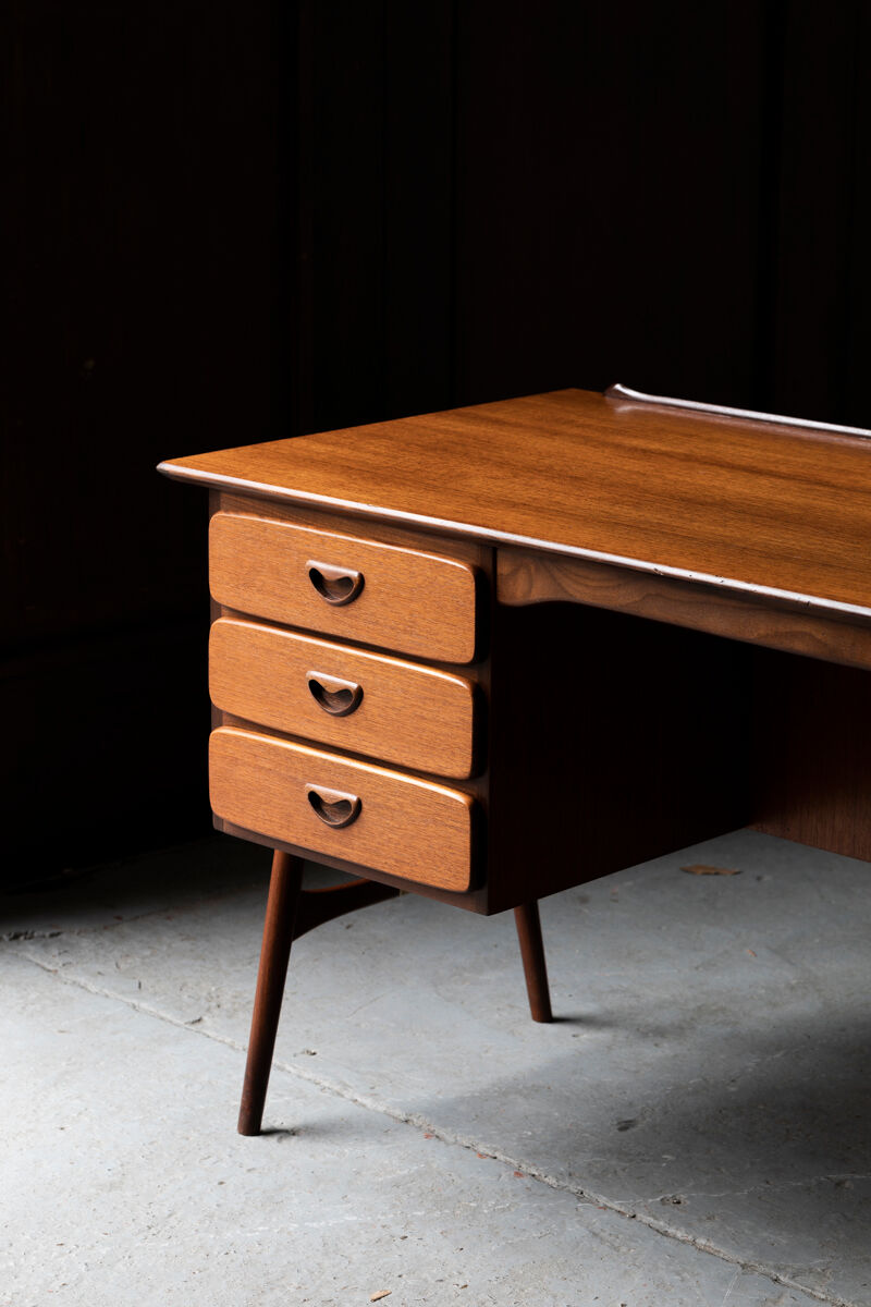 Bureau de Louis Van Teeffelen pour Wébé design hollandais, années 1950