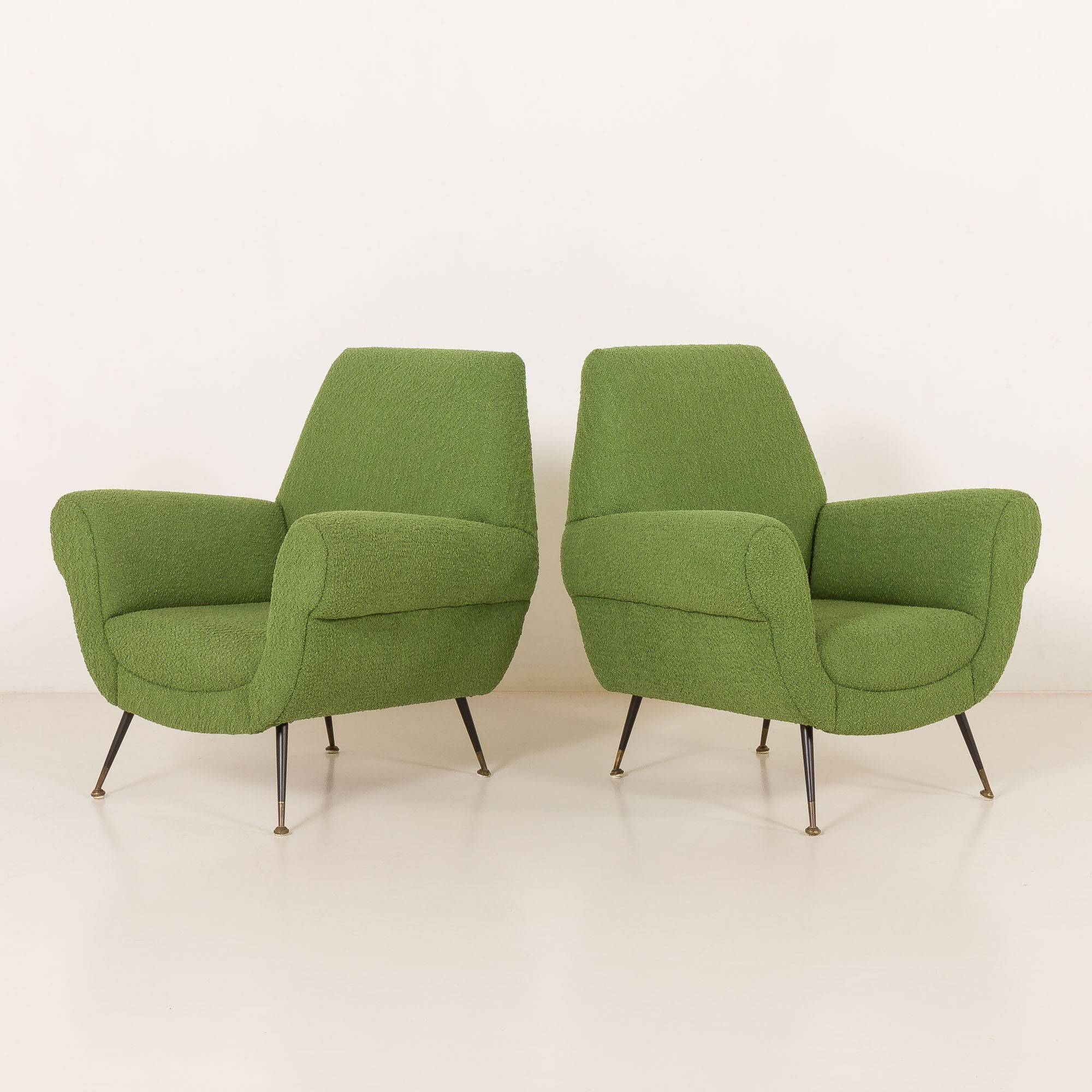 Gigi Radice attr. to lounge chairs, set of two, 1960s