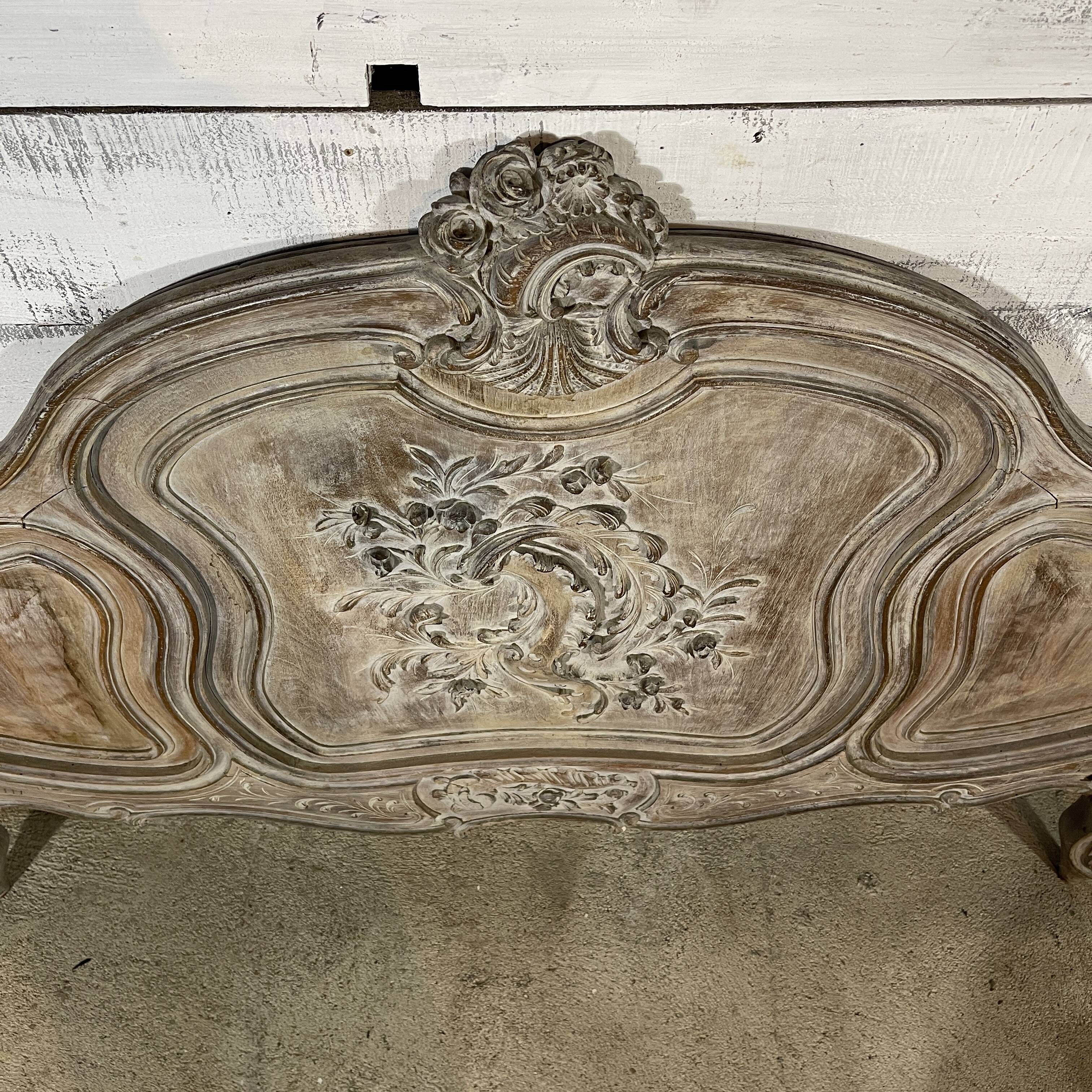 Louis XV rocaille headboard