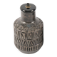 Glazed terracotta lamp base