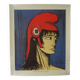 Poster Portrait of Marianne Bernard Buffet Special Edition Vittel 1989