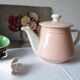 Vintage Villeroy and Boch powder pink teapot