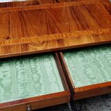 Marquetry coffee table