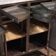 antique dentist's workbench from 1920 in industrial style