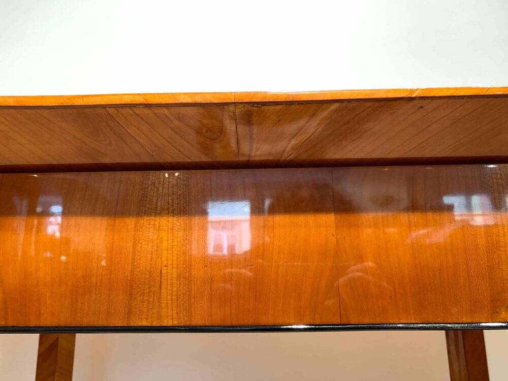 Biedermeier Desk in Cherry Veneer, Austria, 1830s
