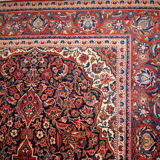 Former carpet Persian Kashaan done hand 125cm x 189cm 1910 s