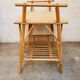 Rattan sofa end