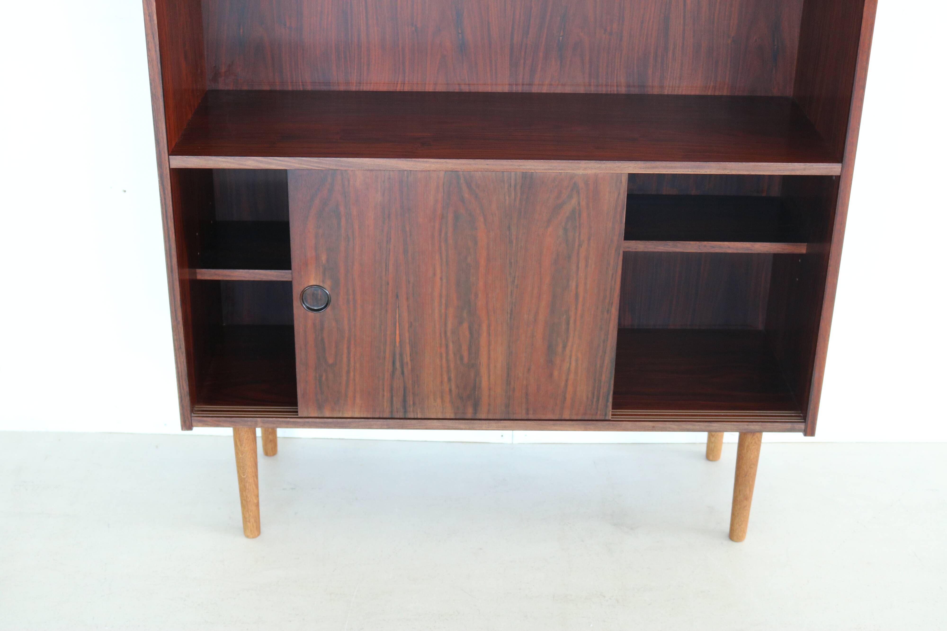 Vintage bookcase with storage