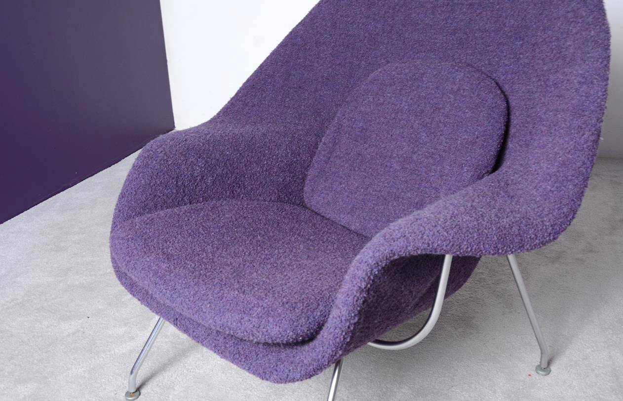 Womb armchair and its Ottoman dating from the 60s