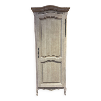 Sandblasted oak bonnetière - 1960s/70s