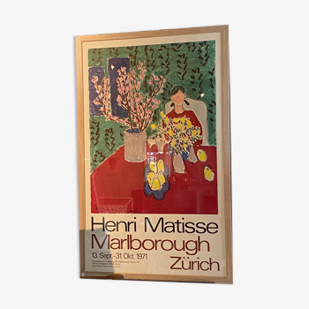 Affiche lithographie Henri Matisse