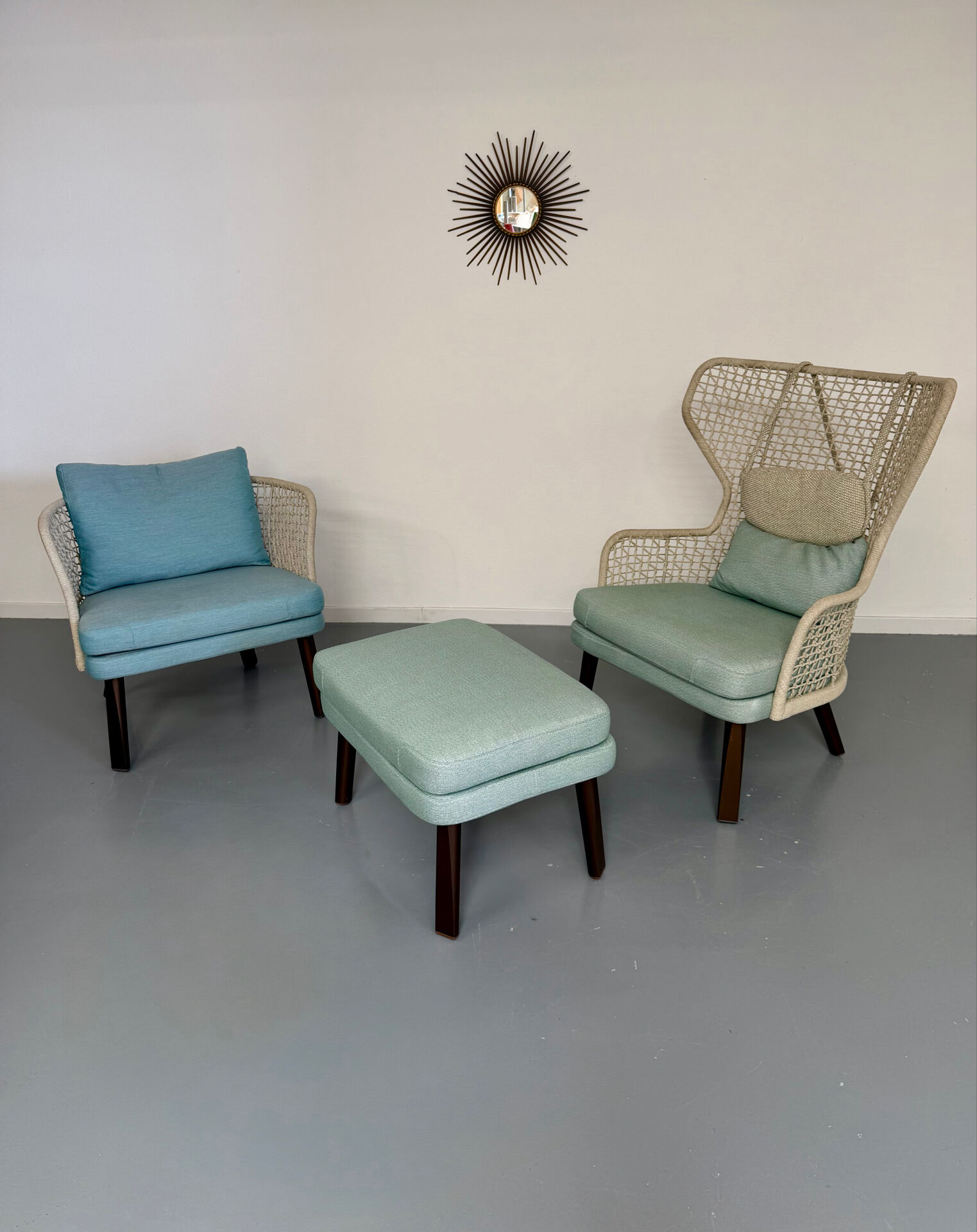 Emma lounge chair, Italian design by Monica Armani for Varaschin.
