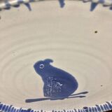 Set of 6 plates entirely handmade.