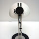 70's table lamp in glass and metal produced by Zonca