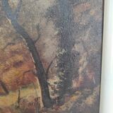 Two paintings by V Dufeutrel