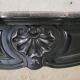 Louis XV style fireplace in black marble