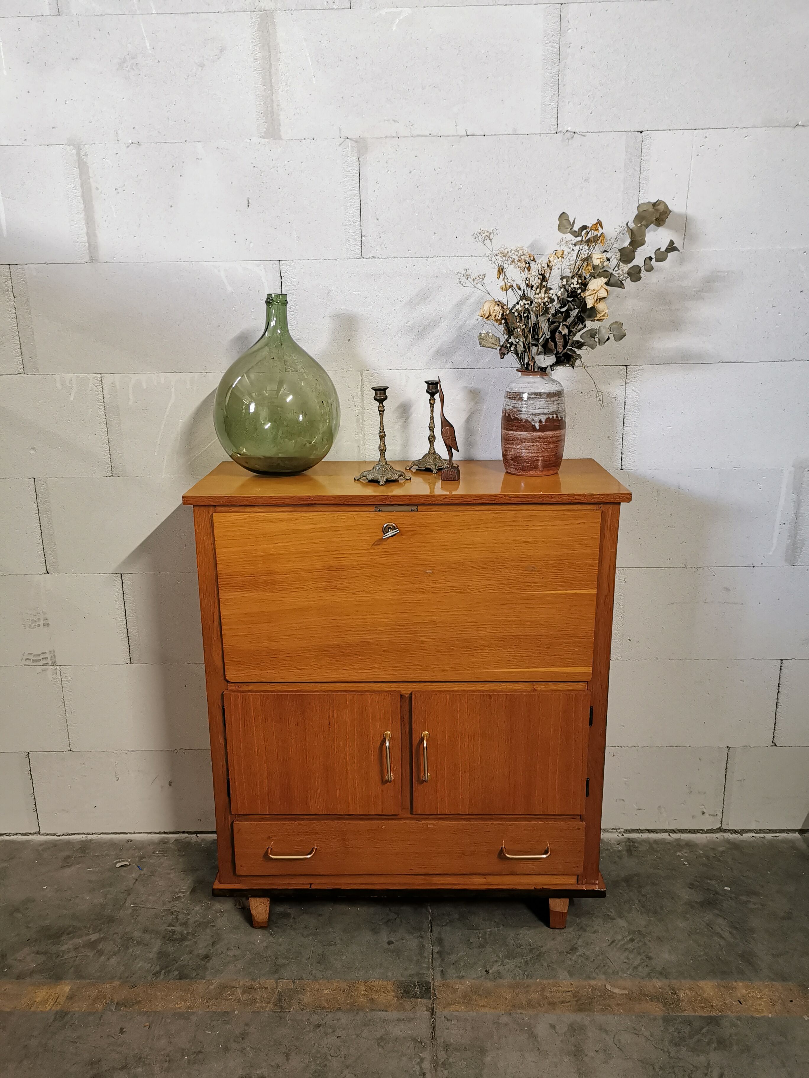 Secrétaire vintage bas