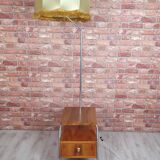 Renovated Office Floor Lamp with Table, Type LG-01, Poland 1950s
