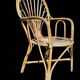 Rattan armchairs from the 70s France, set of 4