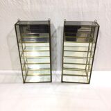 Pair of showcases