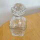 Vintage glass whisky carafe