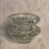 Glass candle holders