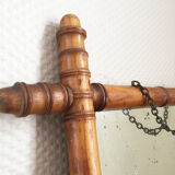 Mirror carved wood, 1950 - 42x50cm