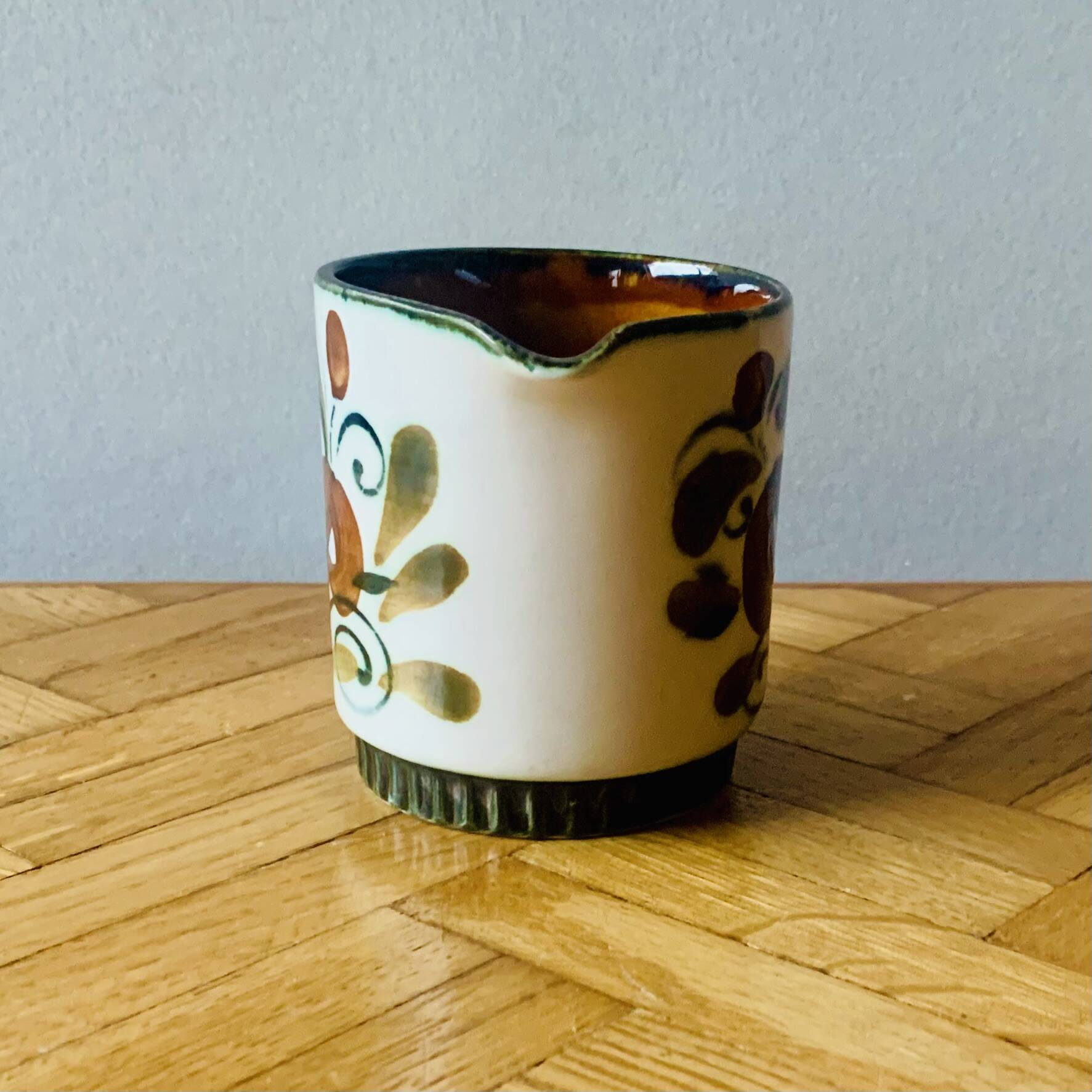 Old Boch milk jug - Argenteuil series