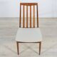 Mid-century teak and fabric dining chairs by Leslie Dandy for G-Plan, 1960s, set of 8