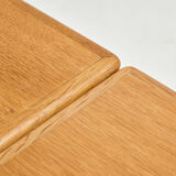 Restored oak dining table