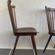 6 vintage bistro chairs