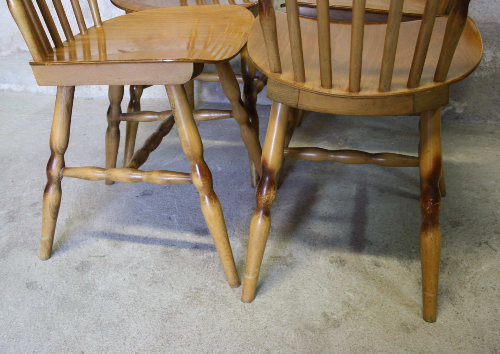 Four Baumann chairs model "Floride"