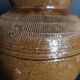 Chinese ceramic rice pot, 19th century, incised decoration