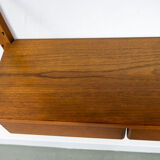 Wall Shelf with drawers by Sven Ellekaer for Albert Hansen, 1950s
