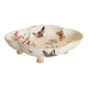 Fruit bowl with polychrome design in Lunéville earthenware