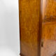 Art Deco bar in walnut and elm magnifying glass, France, circa 1925