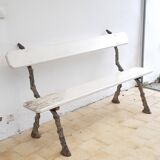 Banc de jardin en fonte