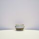 Speckled green flower pot from Denmark