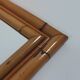 Vintage Mid Century Wandspiegel Bambus Boho 70s