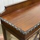 Early 20th century English mahogany display cabinet