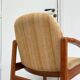 Vintage Danish solid teak wooden chair