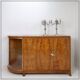 Art déco display cabinet in walnut veneer - Around 1930