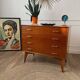 Commode vintage pieds compas