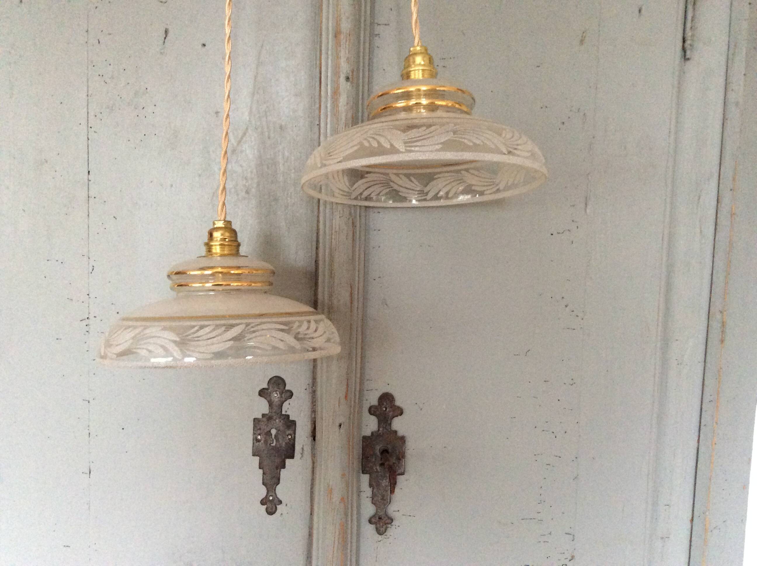 Vintage pendant lights