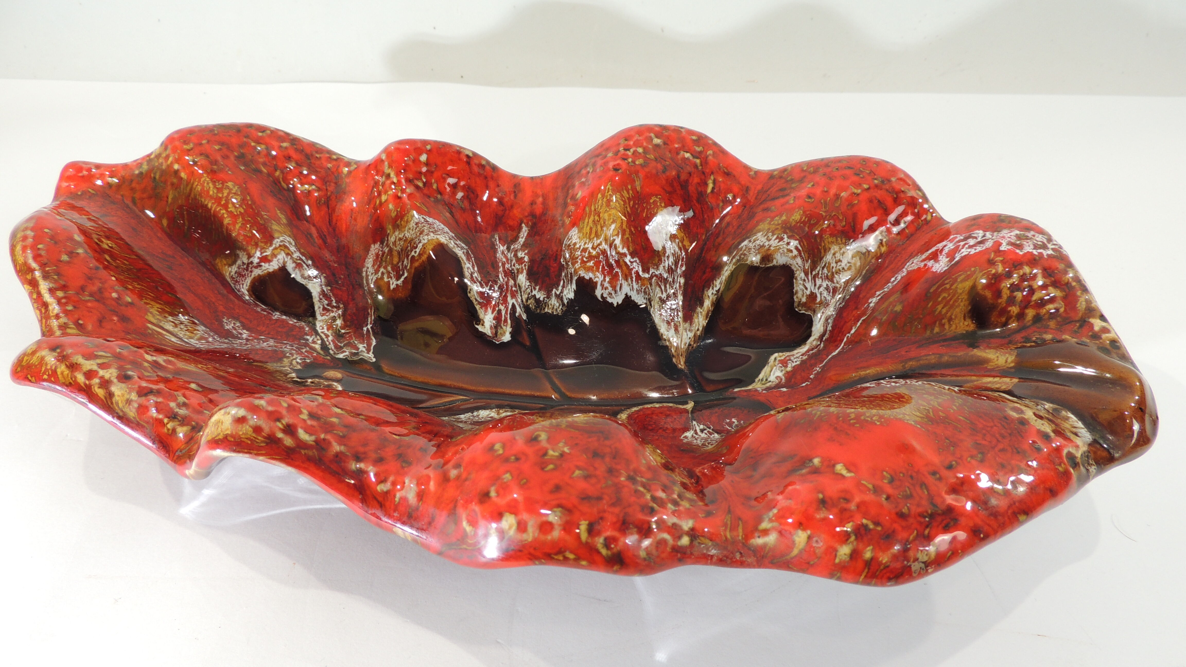 Vallauriss ceramic fruit cup / vintage